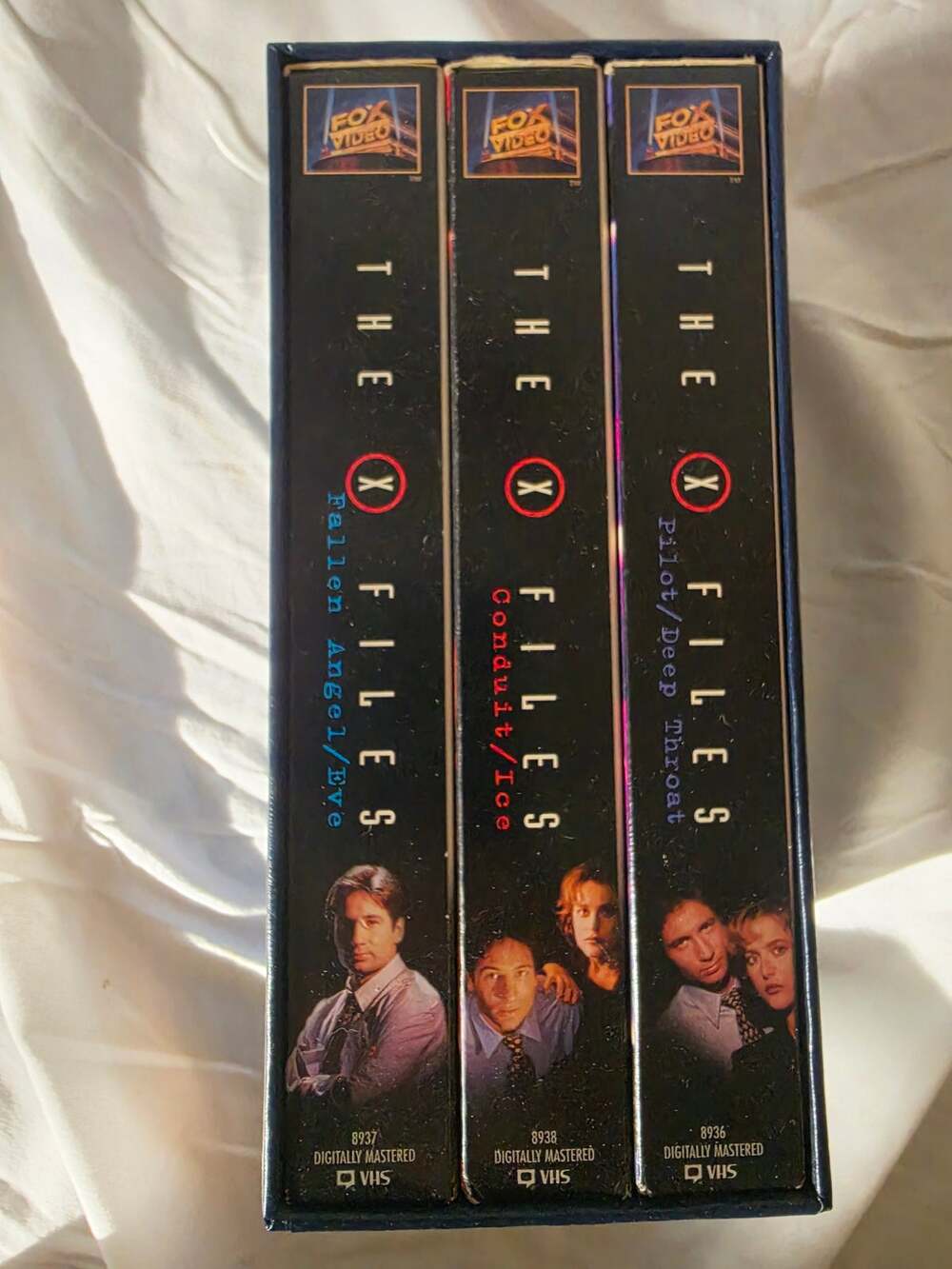 The X-Files VHS Box Set 3 Tapes